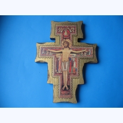 Krzyż Franciszkański (San Damiano) na ścianę 28 cm